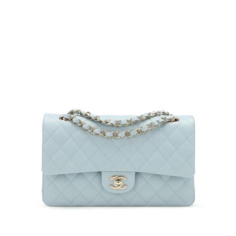 chanel classic light blue|Altro.